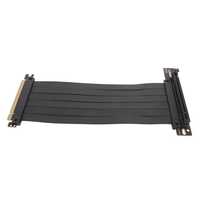 PCIE 3.0 X16 Riser Cable High Speed Flexible 90 Degree
