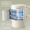Premium Travel-Friendly Foldable Electric Kettle - 21oz Hot Water Boiler