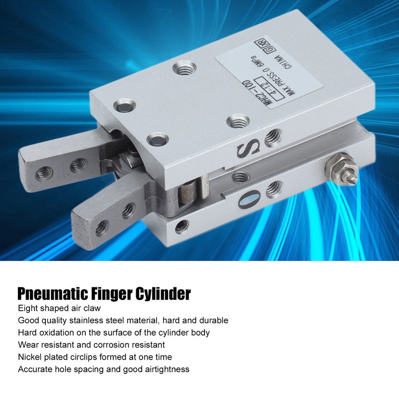 Air Gripper Pneumatic Cylinder Parallel Style Finger Small Manipulator for