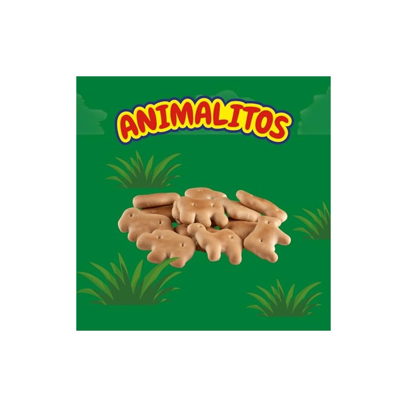 Galletas Donde Animalitos, 1 kg | Galleta Crujiente Sabor Vainilla,