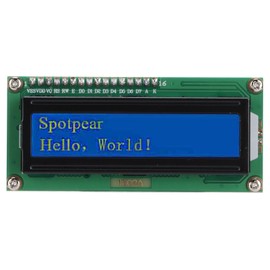 LCD Display Module 1602 Screen Expanding Board Accessories for Raspberry Pi Pico4Bit Parallel Port