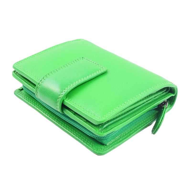 A1 FASHION GOODS Womens Soft Leather Purse Mid-Sized Cards ID