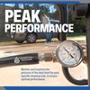 ESSENTIAL WASHER Pressure Washer Gauge 5800 PSI Back Mount with