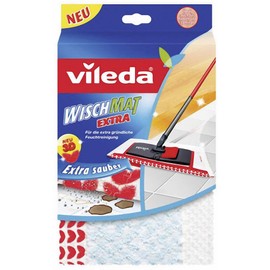 Vileda Extra Mop Cover with 3D Flock Structure Pack of 1