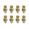 Creality Brass Nozzle Kit High Hardness 300℃ Temperature Resistance Smooth