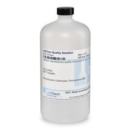 LabChem LC178002 Nitric Acid Solution, 0.1N (0.1M), 1 L Volume, Low Nitric Acid Concentration (Less Than 1% Nitric Acid)