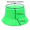 Joylife Metallic Bucket Hat Trendy Fisherman Hats Unisex Reversible Packable