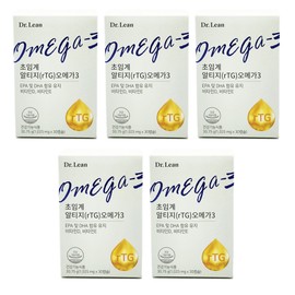Dr.Lin Supercritical Altige Omega 3 30 capsules x 5 boxes / 닥터린 초임계 알티지 오메가3 30캡슐 x 5박스