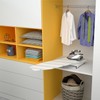 Wall Mounted Ironing Board,Foldable Ironing Board,180° Swivel Iron Board with
