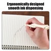 OAAO 5 Pieces Bone Ballpoint Pen Set, 1 Piece Storage