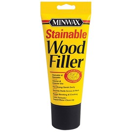 6-Pack of 6 oz Minwax 42852 Stainable Wood Filler Natural Interior/Exterior Wood Filler