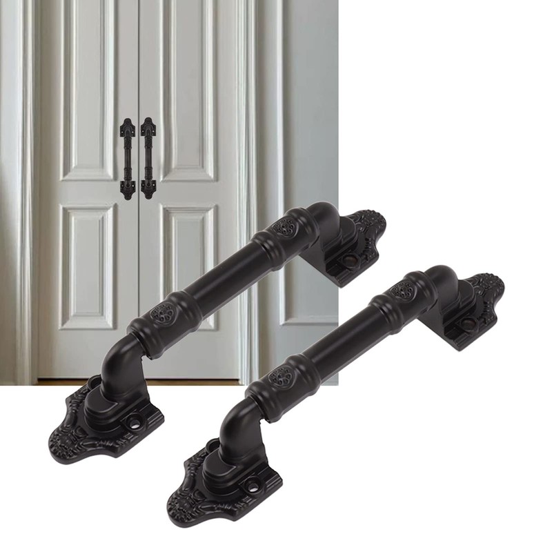 DriKou Barn Door Handles, 2 Pack Sliding Door Handle with
