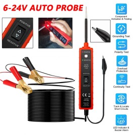 Unbranded Automotive Digital Power Probe Circuit Electrical Tester Test Lead Device System