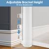Borthmiu Reinforced 100 Inch Extra Wide Retractable Baby Gates with