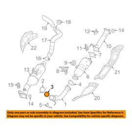 Mopar 6807 1676AA, Turbocharger Gasket