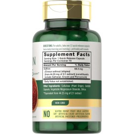 Suplemento De Extracto De Azafrán Reduce Depresión 70 Cáps.