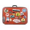 Luggage Sticker Suitcase Patch Vintage Travel 17x Labels Retro Vintage