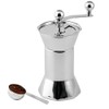 Weis Kaffeemühle mit Maßlöffel, Edelstahl, Silber, 10 x 10 x