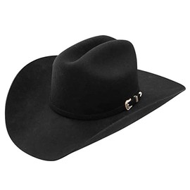 Stetson Oak Ridge Cowboy Hat, Color: Black, Size: 7 (SWOAKR-72400770)