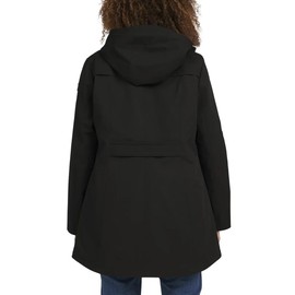 Lands' End Women's 3-in-1 Systems Jacket with Removable Puffer Vest (US, Alpha, Small, Regular, Regular, Black)