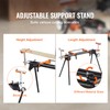 VEVOR Miter Saw Stand, 93in Collapsible Miter Saw Stand with