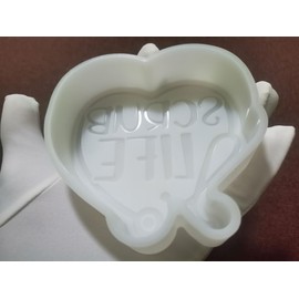 Scrub Life Freshie Molds,Car Freshie Molds for Freshies,Silicone Epoxy Resin Molds for Aroma Beads,Soap,Candle,Pendant Mould Oven Safe【Upgraded Soft Material】