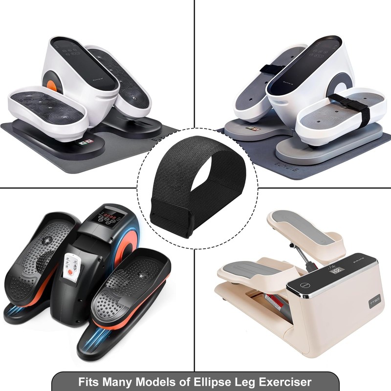 GUMWIG Leg Exerciser Traction Straps, Under Desk Elliptical Trainer 2