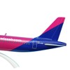 Model Airplane Wizz Air Airbus A321-200 HA-LGA in 1/200 Scale