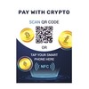 Pay with Crypto - QR Code & NFC Tag -