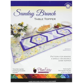 PlumEasy Patterns PEP-116 Sunday Brunch Table Topper Template