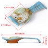 Sanbege Owl Spoon Rest, Ceramic Ladle Holder, Utensil Rester for