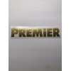 Premier Drum Head Logo Decal Gold High Quality Permanent Vinyl