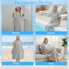 Poncho de Surf con Capucha de Microfibra, Poncho de Secado