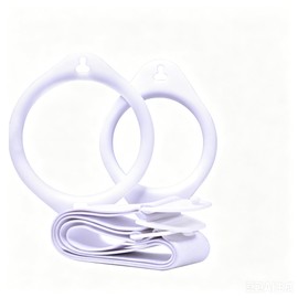 Ostomy Belt Set, Adjustable Stoma Support Belt with 2 Ostomy Rings, Invisible & Breathable Elastic Ostomy Supplies for Colostomy, Ileostomy, Urostomy, Secure Fixation for Men & Women Daily Use