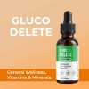 (6 Pack) Gluco Delete Drops, GlucoDelete Premium Liquid Drop Supplement