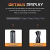 CoCud Drill Bit, 3.8mm Cutting Diameter, 4241 HSS Nitriding Black