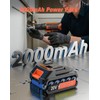 Cordless Drill, 20V MAX Power Drill Set with 2.0Ah Power