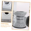 TEHAUX 2sets Adjustable Washing Machine Feet Pads Slip Stabilizer with