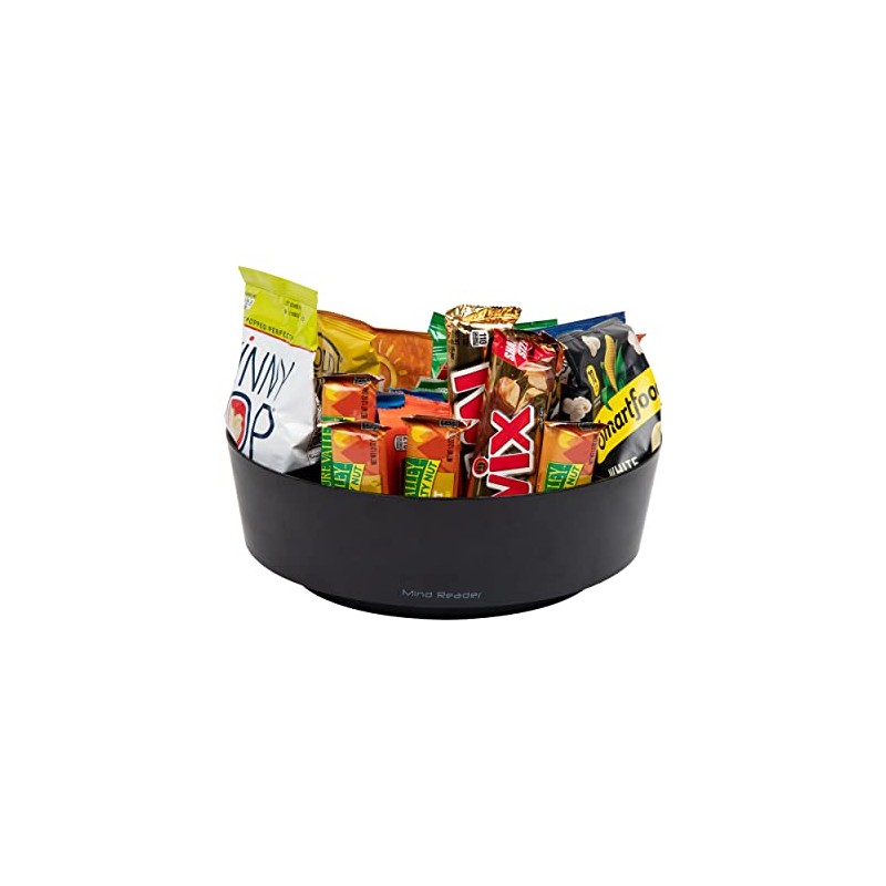 Betesh Mind Reader Snack Carousel, Countertop Organizer, Snack Tray, Condiment