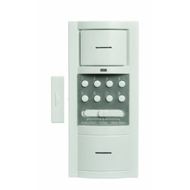 Xodus Innovations HS4317B Battery Powered Wireless Security Door Alarm with Key Pad and Chime or Alarm Mode, White