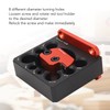 Dowel Maker Jig Kit, Imperial 5/16in to 3/4in Adjustable Carbide