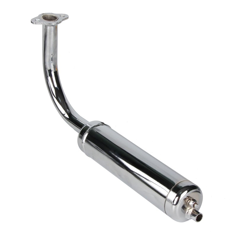 SUNQIAO Motorized Bicycle Exhaust, Bicycle Muffler Silence for 49cc 50cc