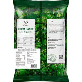 Soeos Guava Candy, Classic Series Chinese Guava Hard Candy, Holiday Candy 32 oz (Pack of 2)