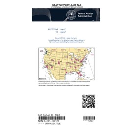 FAA Chart: VFR TAC Seattle-Portland (TSEA) - Select Chart Cycle