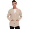 Sailwind Men's Cardigan Pullover Cardigan V Neck Winter Jacket Classic