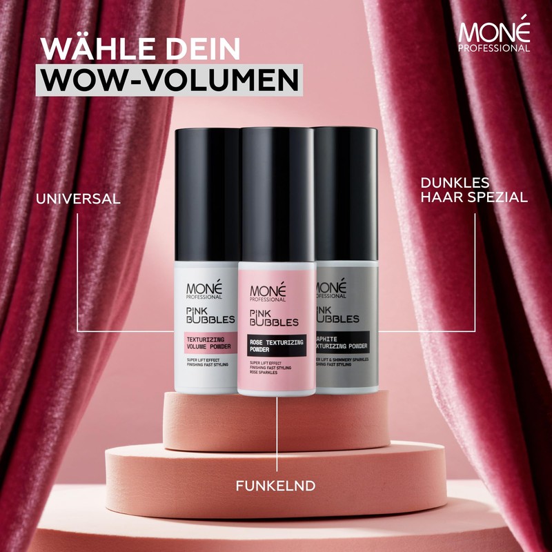 MONÉ Professional - Dark Hair Powder Instant Volume Ultra Effective