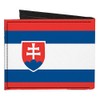 Buckle-Down Canvas Bifold Wallet - Slovakia