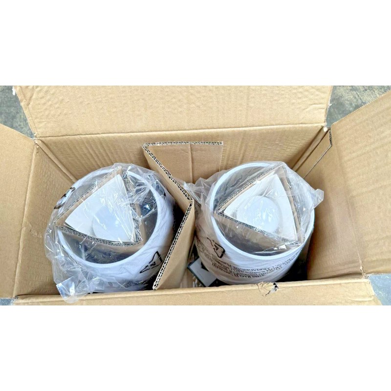 Threshold Set of 2 x Stick Mini Table Lamp Black