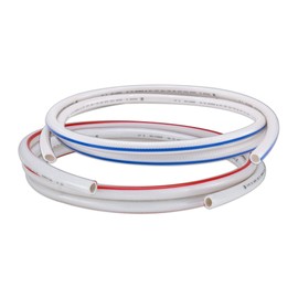 RecPro 1/2" RV Pressurized Hot & Cold Water Line Combo | RV Hose | Flexible | Non-Toxic | Vinyl | Heavy Duty | Length Options (20ft)