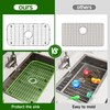 28" x 15" Sink Protectors for Kitchen Sink, Stainless Steel